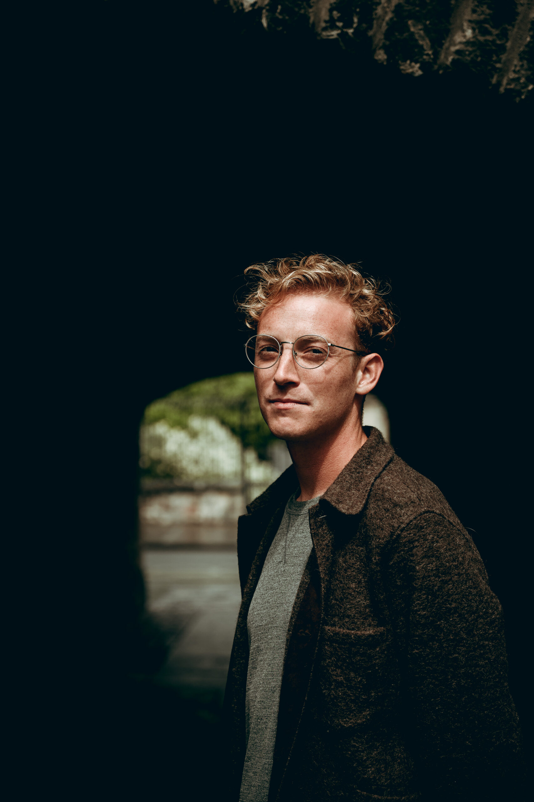 Portrait Man Glasses